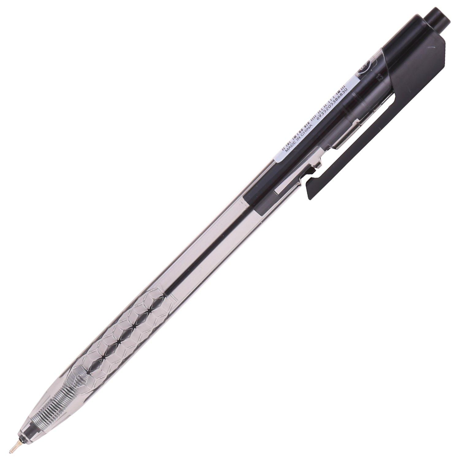 BALL POINT PEN 0.7mm - BLACK (12pcs) Q01320