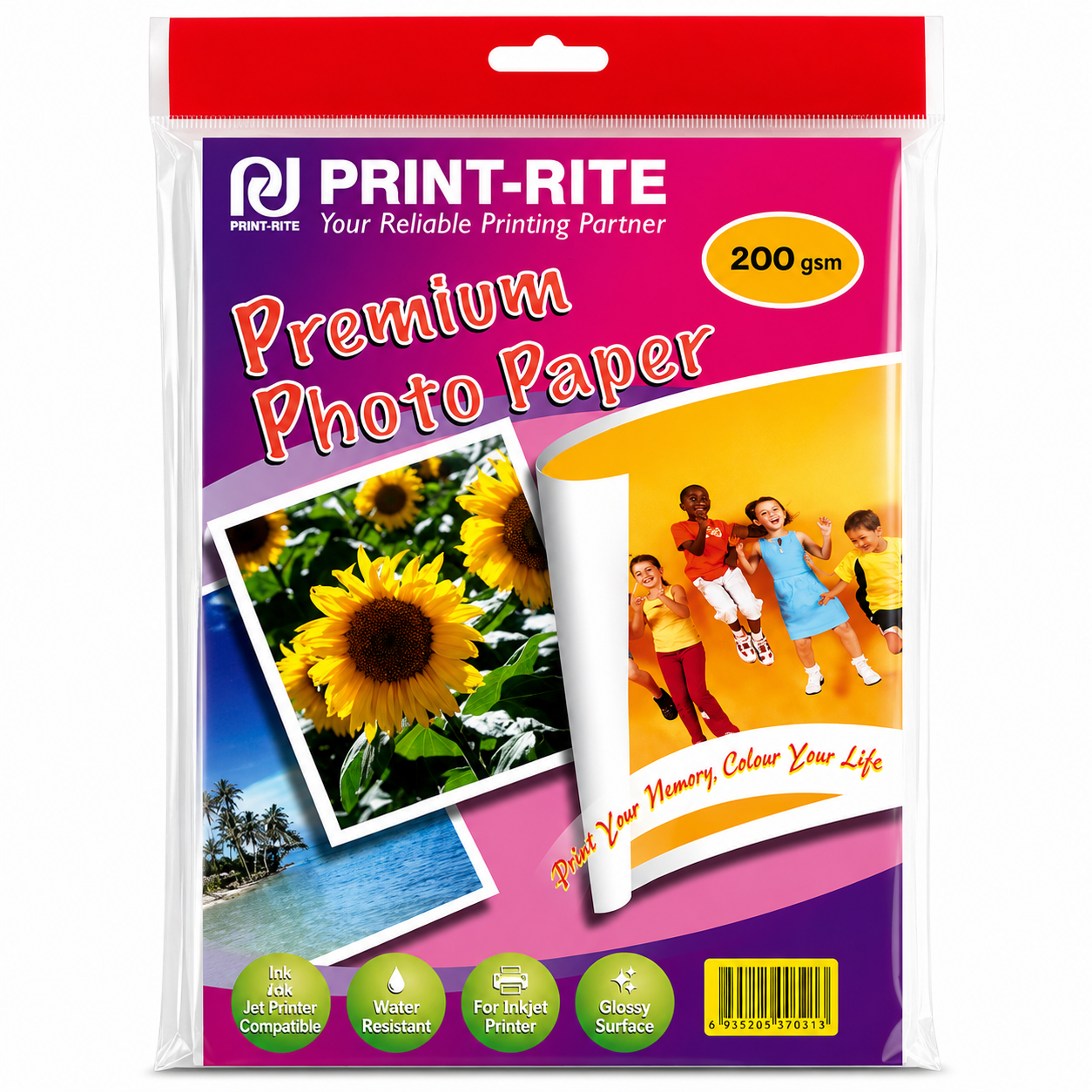 PRINTRITE PHOTO PAPER GLOSSY - A4 (20) 200gsm