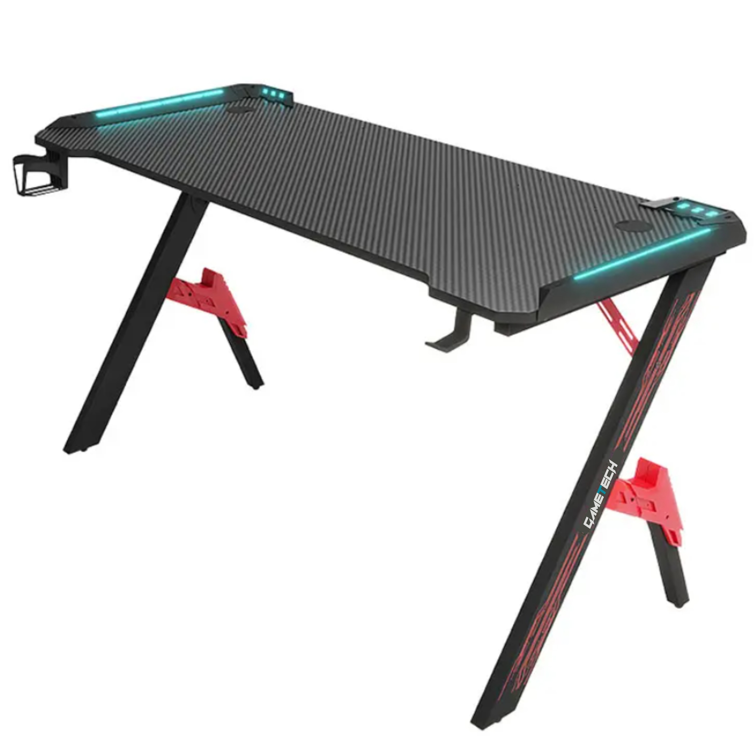 GameTech RGB Y-Leg Gaming Desk – Where Style Meets Power