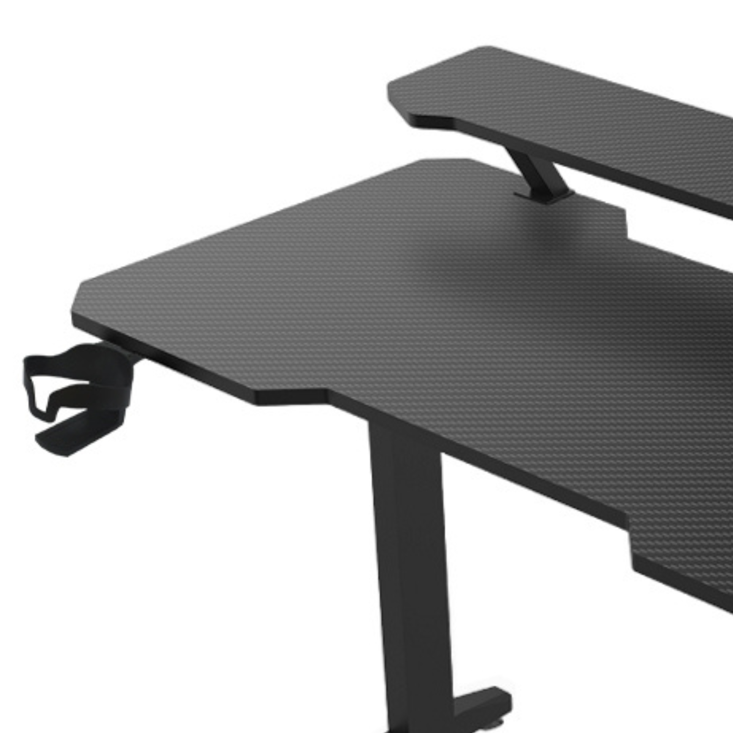 Ergonomic Design T-shaped Home Office Computer Gaming Desk - Image 2