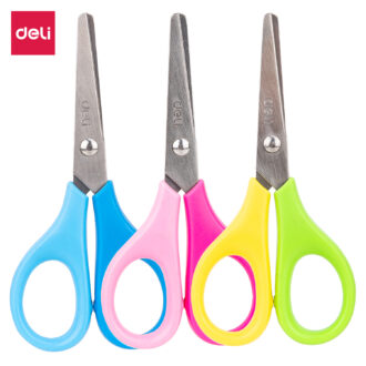 School Scissors 115mm - Pink, Blue, Green (colour may vary)