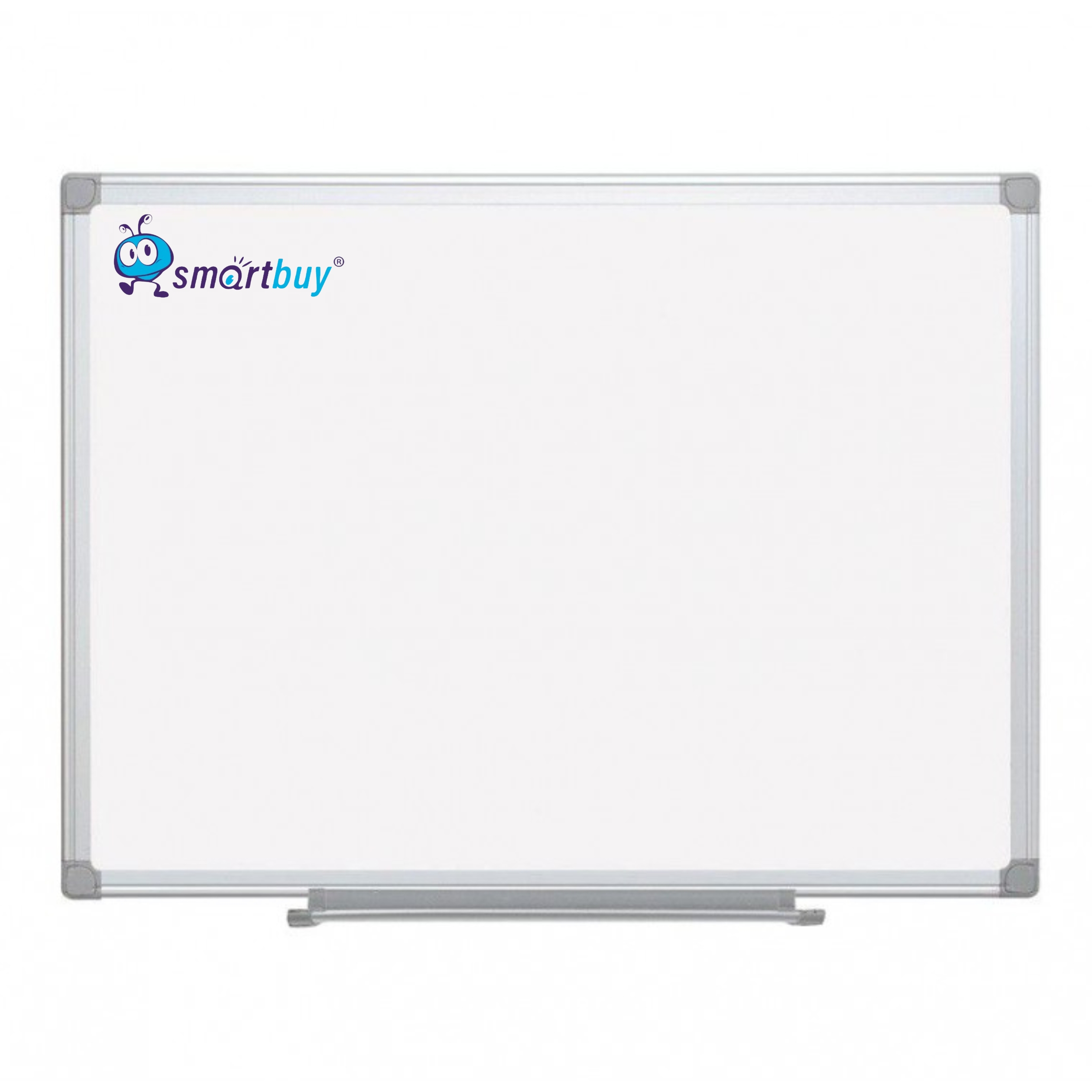 Aluminium Frame Magnetic Whiteboard, Corner Mount (450x600mm)