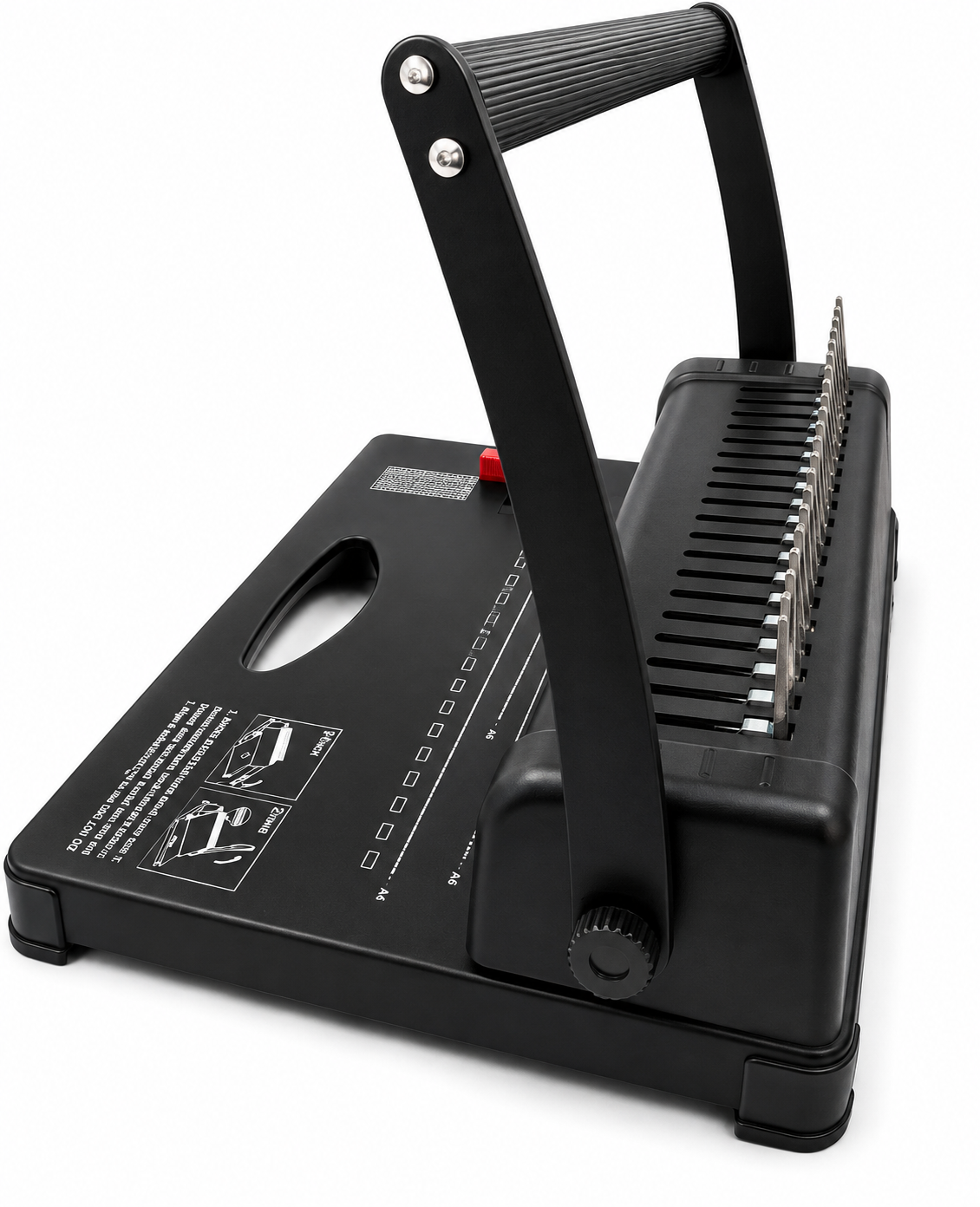 Smartbuy 12 Sheet Binding Machine - Black - Image 2
