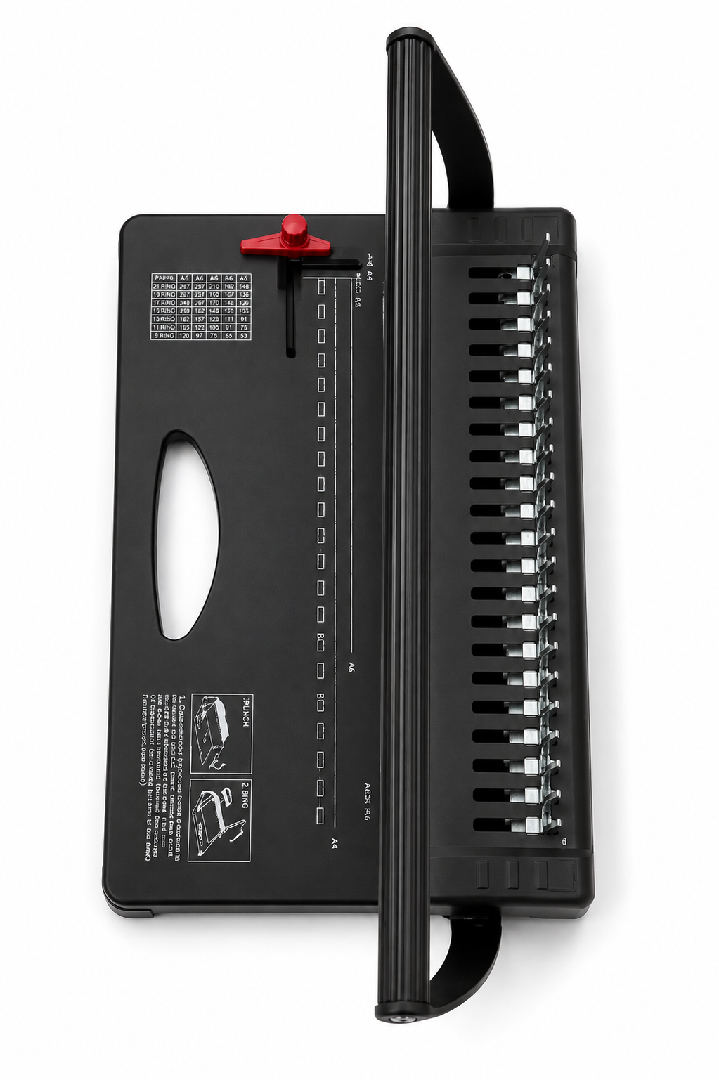 Smartbuy 12 Sheet Binding Machine - Black - Image 3