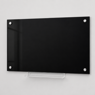 Smartbuy Black Magnetic Glassboard 900x1200mm