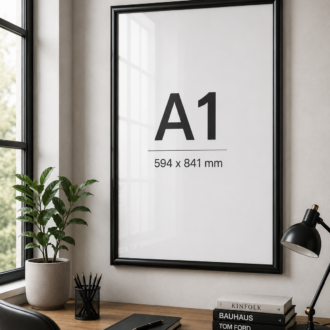 Smartbuy Black Snapper Poster Frame - A1 (594x841mm)