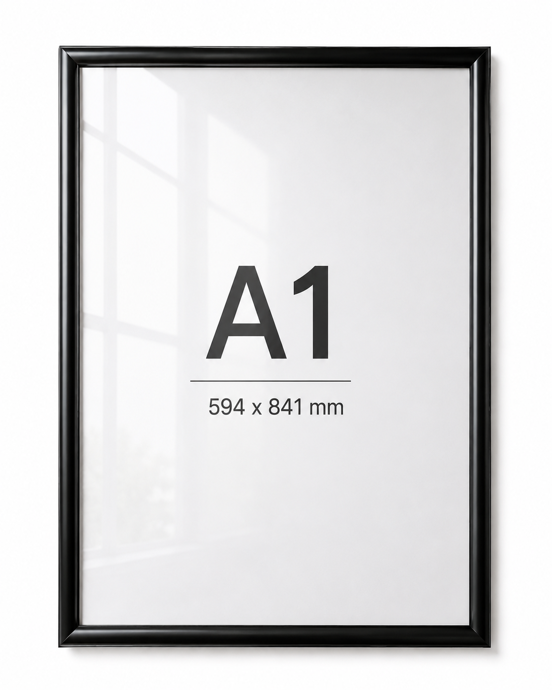 Smartbuy Black Snapper Poster Frame - A1 (594x841mm) - Image 2