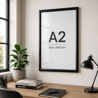 Smartbuy Black Snapper Poster Frame - A2 (420x594mm)