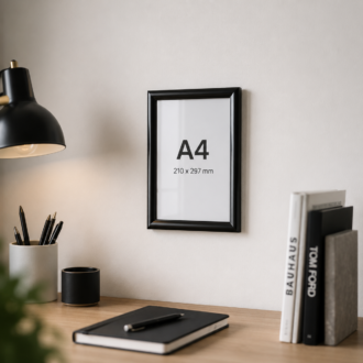 Smartbuy Black Snapper Poster Frame - A4 (210x297mm)