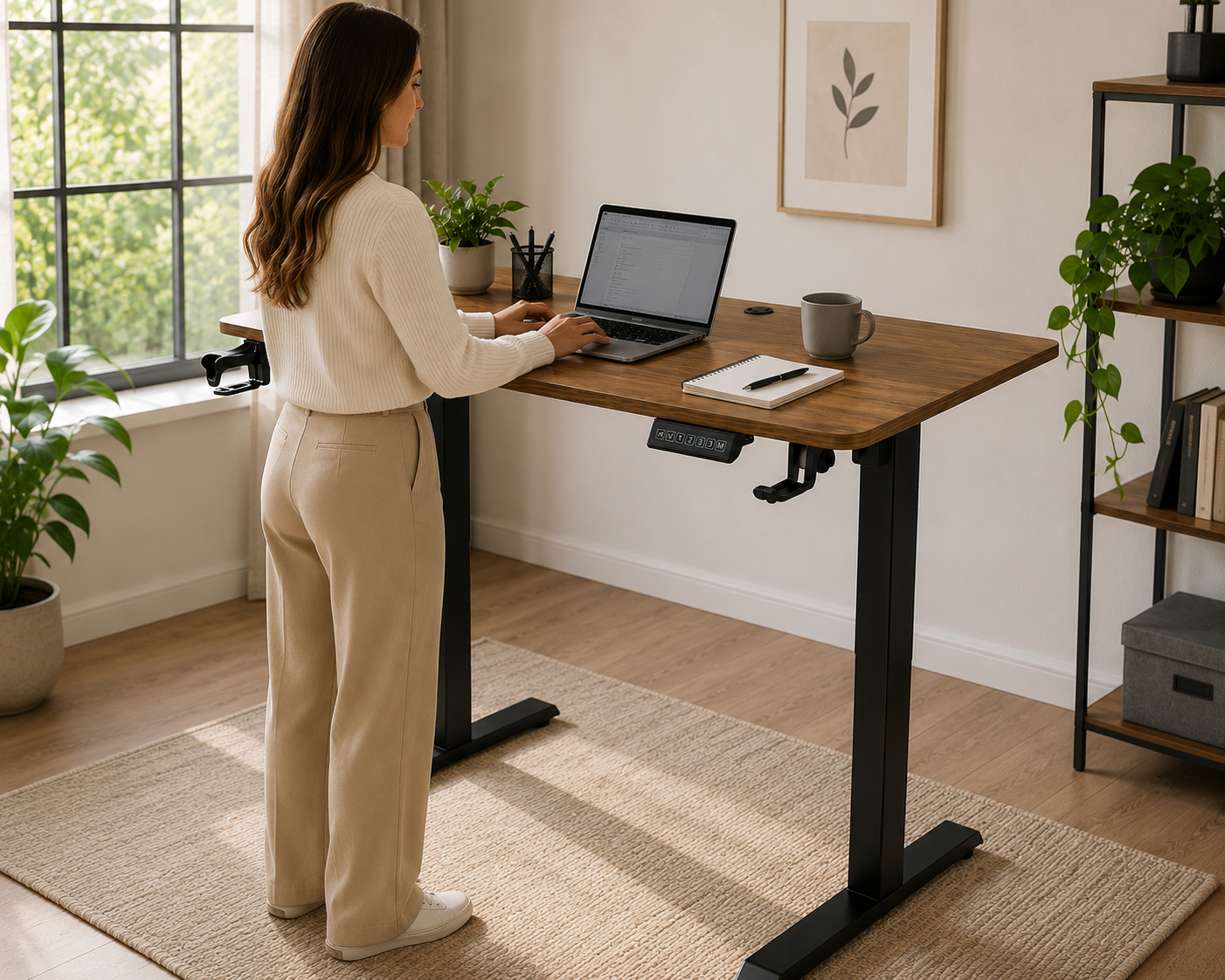 Electronic Height Adjustable Table /Desk 140cm - Memory Saving - Image 6