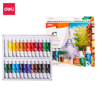 Acrylic Paint - 12ml Tubes (21pcs)