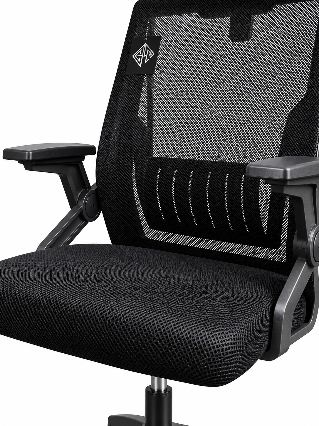 RT-103 Ergonomic Mesh Office Chair – Black - Image 3